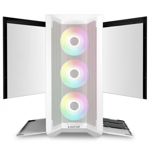 Lian Li 011 Lancool II Mesh Beyaz RGB Mid-Tower E-ATX Gaming (Oyuncu) Kasa (G99.LAN2MRS.50)