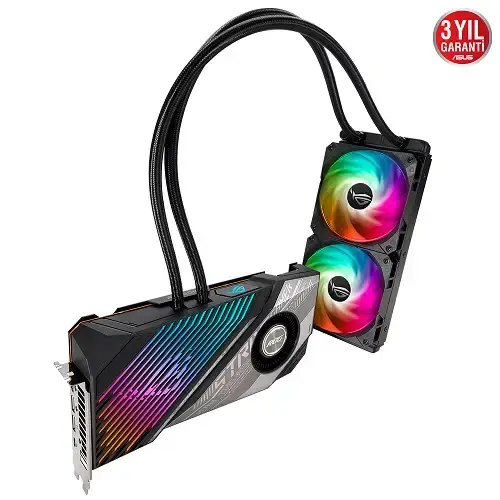 Asus ROG Strix LC Radeon RX 6900 XT OC ROG-STRIX-LC-RX6900XT-O16G-GAMING 16GB GDDR6 256Bit DX12 Gaming (Oyuncu) Ekran Kartı