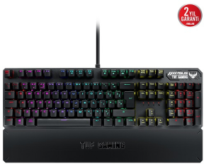 ASUS TUF Gaming K3 RGB Red Switch Mekanik Kablolu Gaming (Oyuncu) Klavye