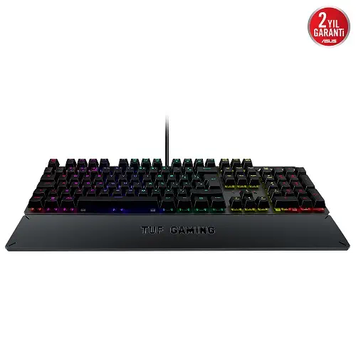 ASUS TUF Gaming K3 RGB Red Switch Mekanik Kablolu Gaming (Oyuncu) Klavye