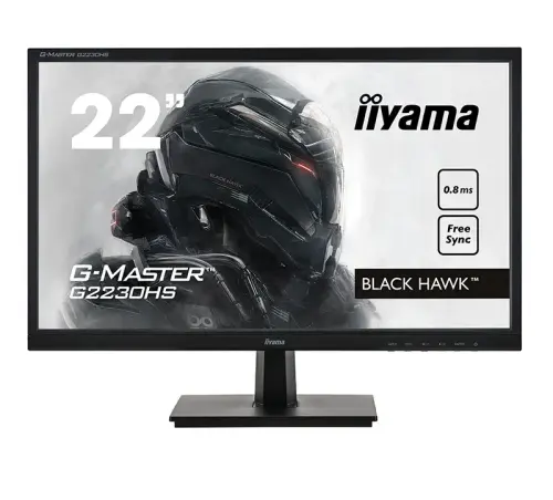 iiyama G-Master G2230HS-B1 21.5″ 0.8ms 75Hz FreeSync TN Full HD Gaming (Oyuncu) Monitör