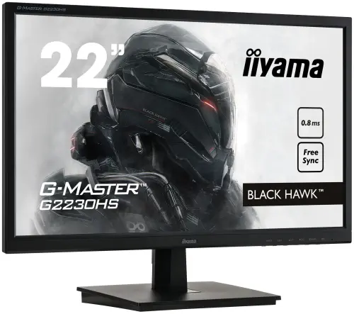 iiyama G-Master G2230HS-B1 21.5″ 0.8ms 75Hz FreeSync TN Full HD Gaming (Oyuncu) Monitör