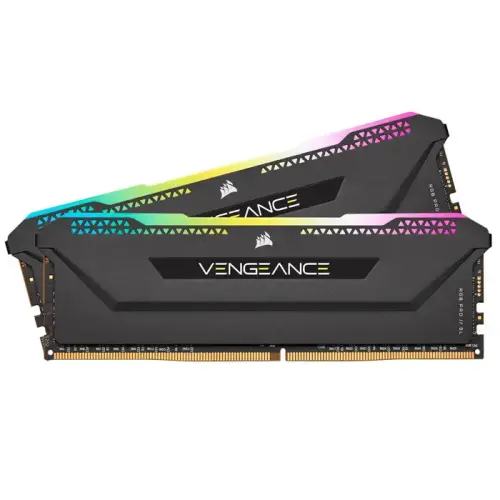 Corsair Vengeance RGB Pro SL CMH16GX4M2E3200C16 16GB (2x8GB) DDR4 3200MHz CL16 Siyah Gaming (Oyuncu) Ram