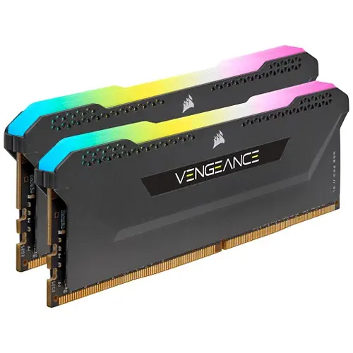 Corsair Vengeance RGB Pro SL CMH16GX4M2E3200C16 16GB (2x8GB) DDR4 3200MHz CL16 Siyah Gaming (Oyuncu) Ram