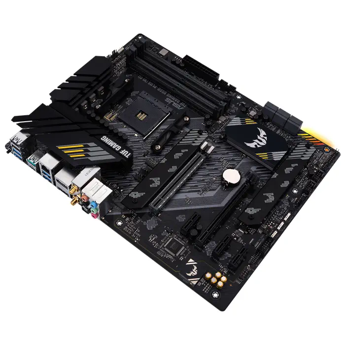 ASUS TUF Gaming B550-Plus WI-FI AMD B550 Soket AM4 DDR4 4600(OC)MHz ATX Gaming (Oyuncu) Anakart