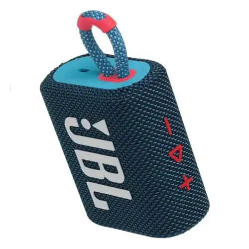 JBL Go 3 Mavi/Pembe Taşınabilir Bluetooth Hoparlör 