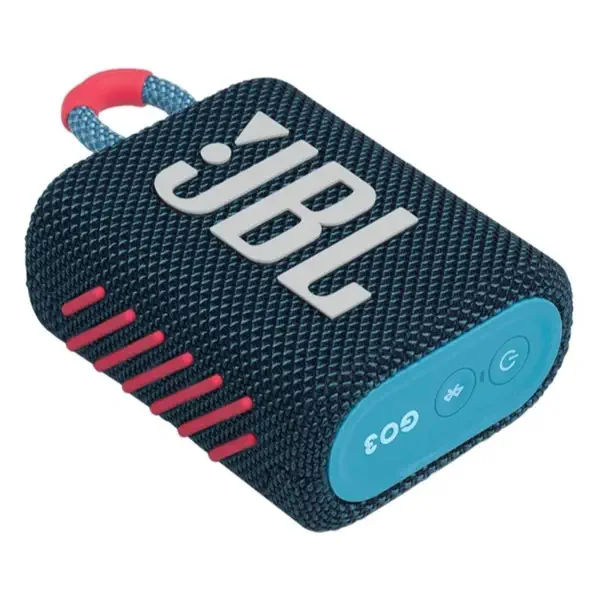 JBL Go 3 Mavi/Pembe Taşınabilir Bluetooth Hoparlör