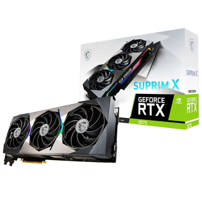 MSI GeForce RTX 3070 SUPRIM X 8G 8GB GDDR6 256Bit DX12 Gaming (Oyuncu) Ekran Kartı