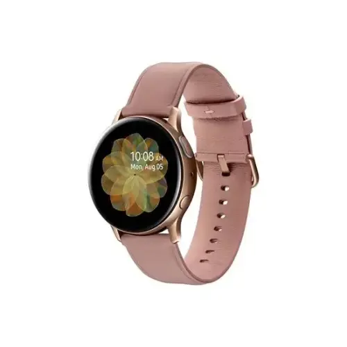 Samsung Galaxy Watch Active2 40mm Paslanmaz Çelik Altın-SM-R830NSDATUR Akıllı Saat – Distribütör Garantili