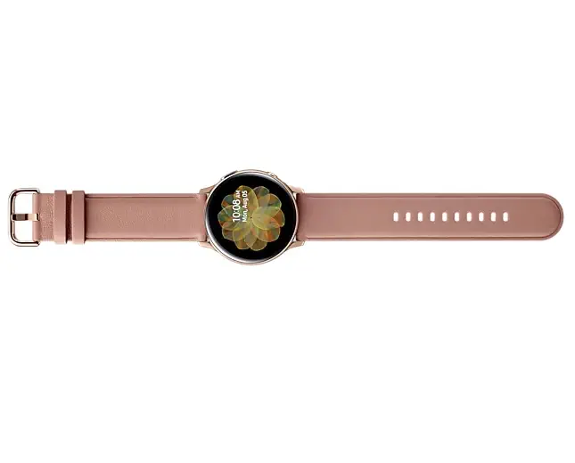 Samsung Galaxy Watch Active2 40mm Paslanmaz Çelik Altın-SM-R830NSDATUR Akıllı Saat – Distribütör Garantili
