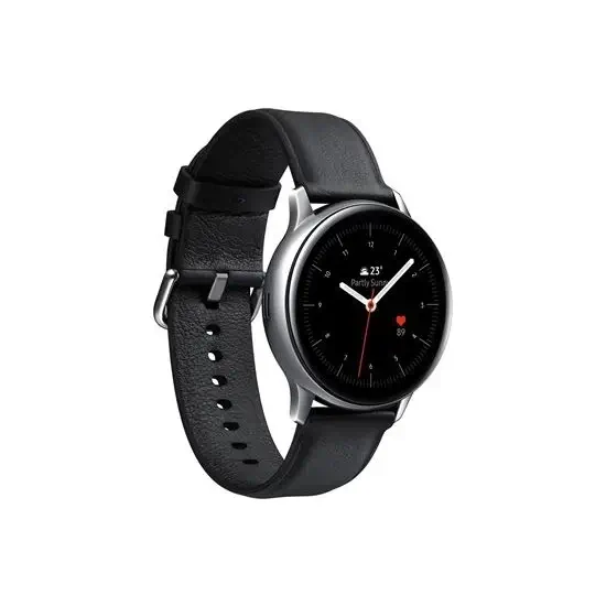 Samsung Galaxy Watch Active2 40mm Paslanmaz Çelik Gümüş-SM-R830NSSATUR Akıllı Saat – Distribütör Garantili