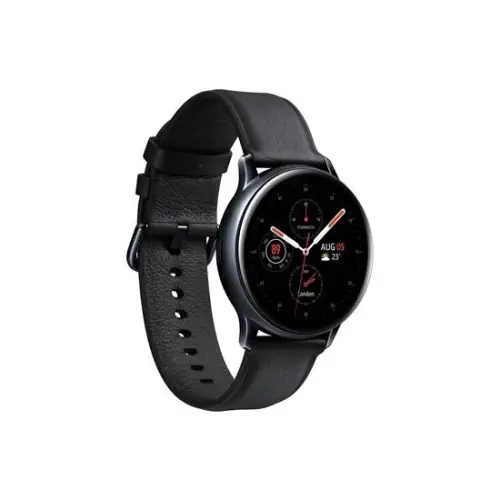 Samsung Galaxy Watch Active2 40mm Paslanmaz Çelik Siyah-SM-R830NSKATUR Akıllı Saat – Distribütör Garantili