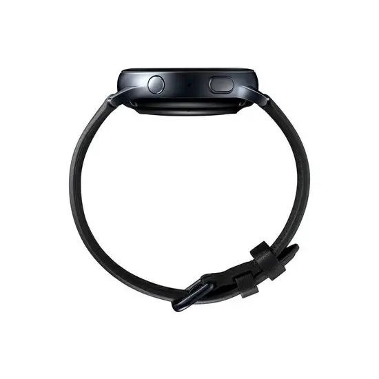 Samsung Galaxy Watch Active2 40mm Paslanmaz Çelik Siyah-SM-R830NSKATUR Akıllı Saat – Distribütör Garantili