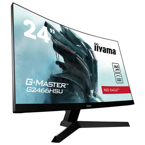 iiyama G-Master G2466HSU-B1 23.6″ 1ms 165Hz FreeSync Premium VA Full HD Curved Gaming (Oyuncu) Monitör
