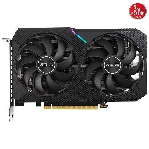 Asus Dual GeForce RTX 3060 OC DUAL-RTX3060-O12G 12GB GDDR6 192Bit DX12 Gaming (Oyuncu) Ekran Kartı