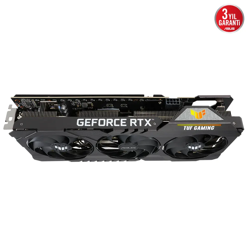 Asus TUF Gaming GeForce RTX 3060 TUF-RTX3060-12G-GAMING 12GB GDDR6 192Bit DX12 Gaming (Oyuncu) Ekran Kartı