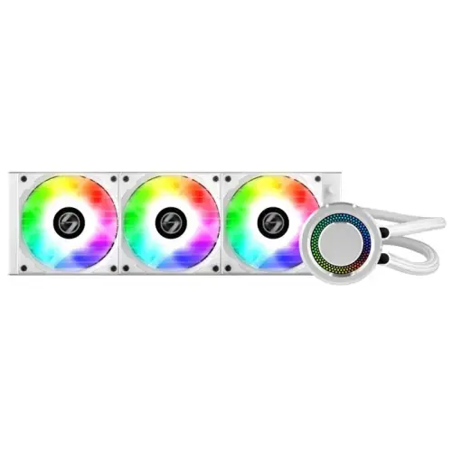 Lian Li Galahad AIO 360mm Beyaz RGB İşlemci Sıvı Soğutucu (G89.GA360A.01)