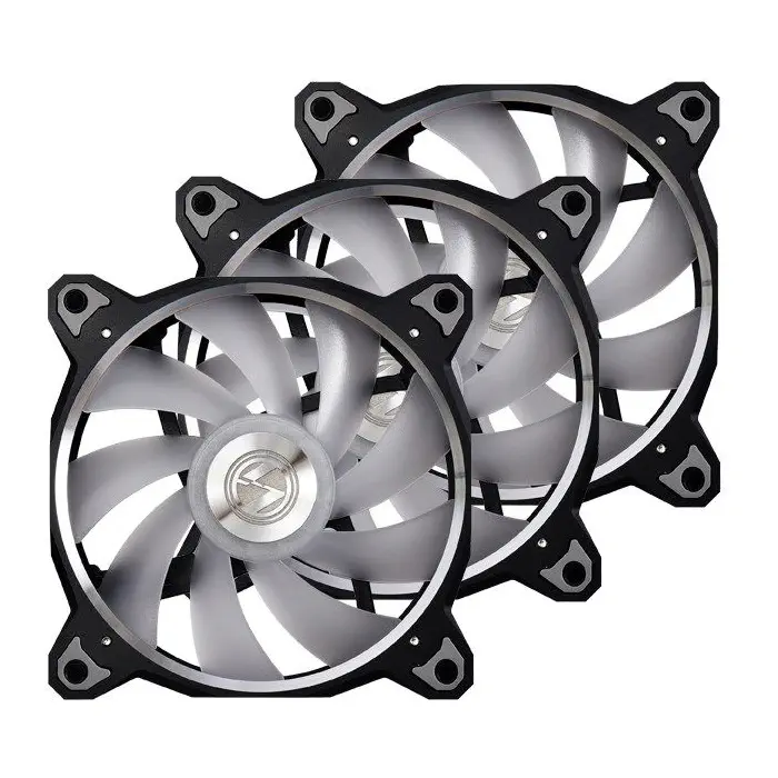 Lian Li Bora Digital Black BR DIGITAL-3R B 3x120mm RGB PWM Siyah Kasa Fanı