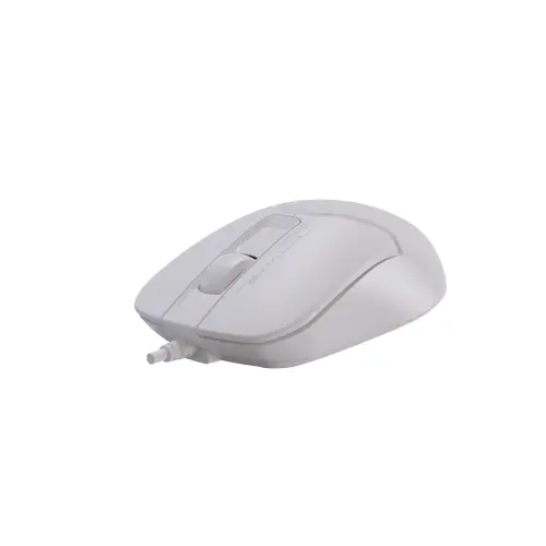 A4 Tech FM12 1200DPI USB Optik Kablolu Beyaz Mouse