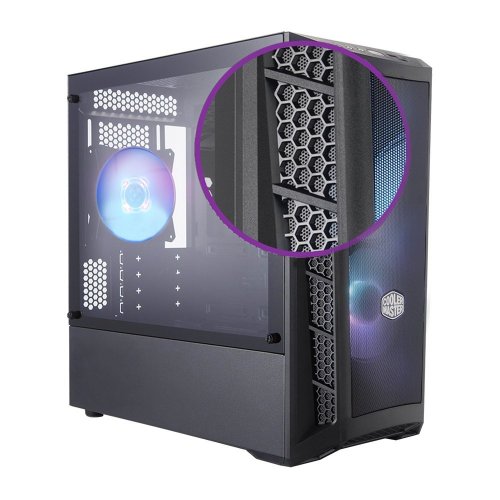 Cooler Master MasterBox MB311L RGB MCB-B311L-KGNB60-SV4 600W 80Plus 3x120mm RGB Fan Temperli Cam Mesh mATX Mini Tower Gaming (Oyuncu) Kasa