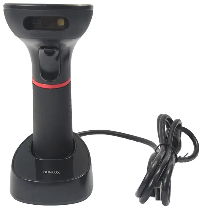 Sunlux XL-9610 2D USB Kablosuz Karekod Barkod Okuyucu