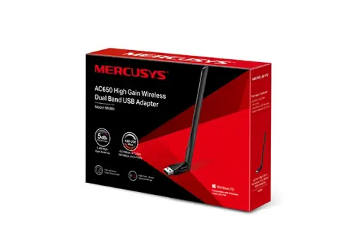 Mercusys MU6H 650 Mbps Kablosuz USB Ağ Adaptörü