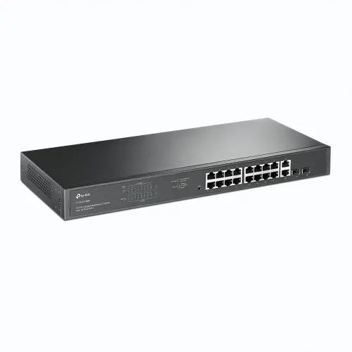 TP-Link TL-SG1218MP JetStream 16-Port Gigabit 2 SFP Yuvalı Easy Smart PoE + Switch