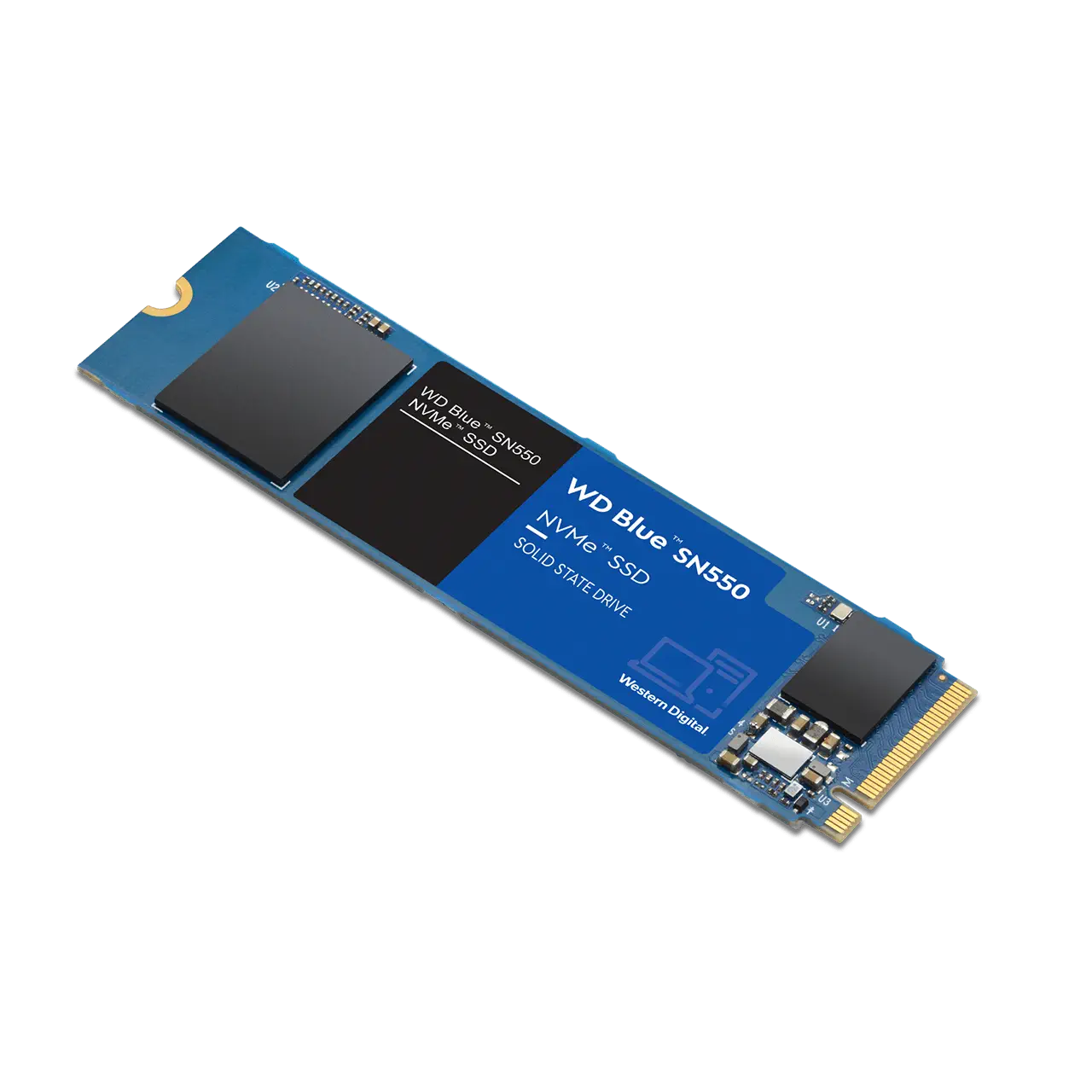 WD Blue SN550 WDS250G2B0C 250GB 2400/950MB/s PCIe NVMe M2 SSD Disk