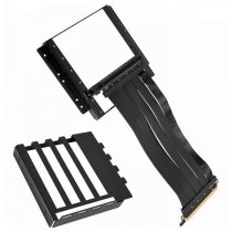 Lian Li O11D-1 PCIe Gen3 x16 Riser Kablolu Siyah Dikey Ekran Kartı Tutucu Kiti (O11 Dynamic/Air ile Uyumlu)