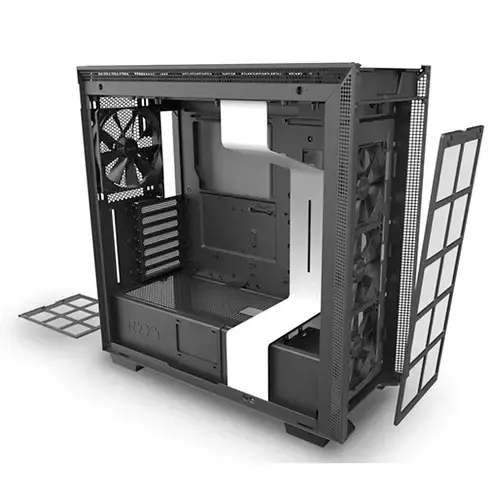 NZXT H710 CA-H710B-W1 USB 3.1 Temperli Cam Mat Beyaz E-ATX Mid-Tower Gaming (Oyuncu) Kasa