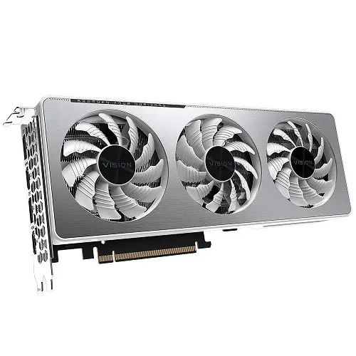 Gigabyte GeForce RTX 3060 Vision OC 12G LHR GV-N3060VISION OC-12G 12GB GDDR6 192Bit DX12 Gaming (Oyuncu) Ekran Kartı