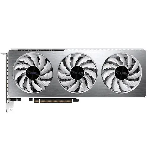 Gigabyte GeForce RTX 3060 Vision OC 12G LHR GV-N3060VISION OC-12G 12GB GDDR6 192Bit DX12 Gaming (Oyuncu) Ekran Kartı