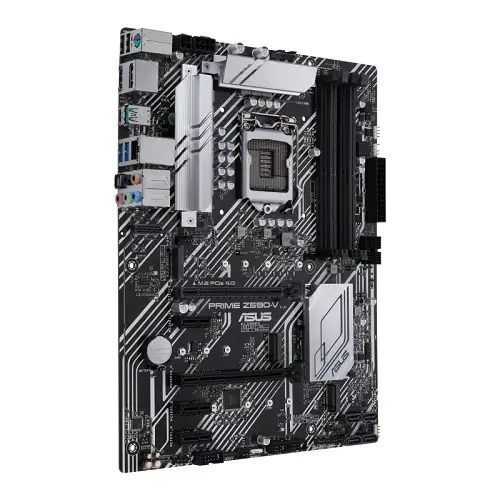 Asus Prime Z590-V Intel Z590 Soket 1200 DDR4 5133(OC)MHz ATX Gaming (Oyuncu) Anakart