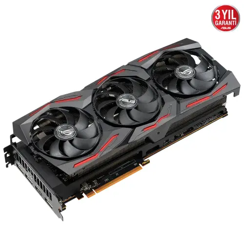 Asus ROG Strix Radeon RX 5600 XT ROG-STRIX-RX5600XT-T6G-GAMING 6GB GDDR6 192Bit DX12 Gaming (Oyuncu) Ekran Kartı