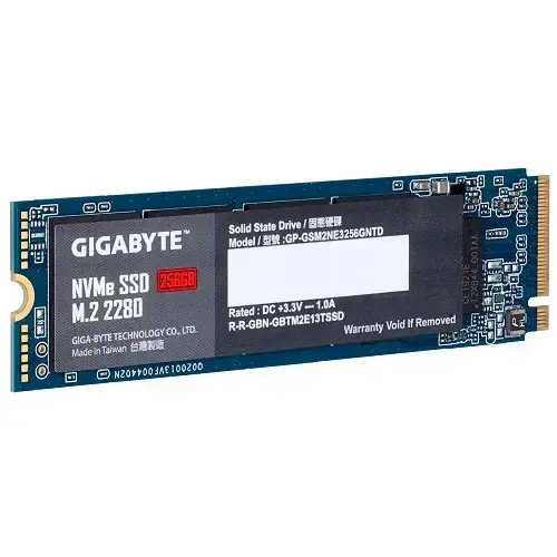 Gigabyte GP-GSM2NE3256GNTD 256GB 1700/1100MB/sn PCIe NVMe M.2 SSD Disk