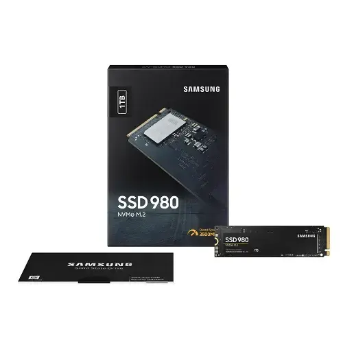 Samsung 980 MZ-V8V1T0BW 1TB 3500/3000MB/s NVMe M.2 SSD Disk