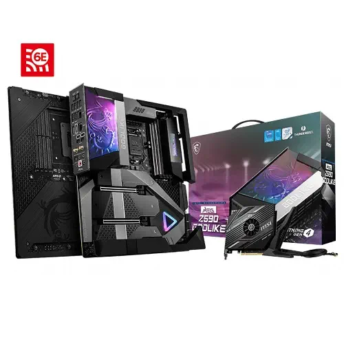 MSI MEG Z590 GODLIKE Intel Z590 Soket 1200 DDR4 5600(OC)MHz E-ATX Gaming (Oyuncu) Anakart