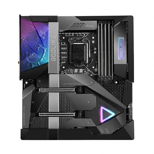 MSI MEG Z590 GODLIKE Intel Z590 Soket 1200 DDR4 5600(OC)MHz E-ATX Gaming (Oyuncu) Anakart