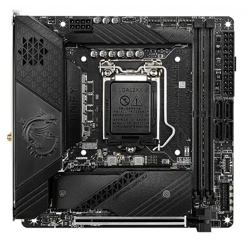 MSI MEG Z590I UNIFY Intel Z590 Soket 1200 DDR4 5600(OC)MHz Mini-ITX Gaming (Oyuncu) Anakart