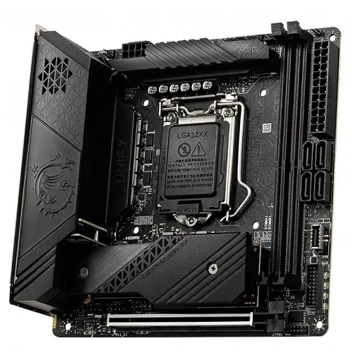 MSI MEG Z590I UNIFY Intel Z590 Soket 1200 DDR4 5600(OC)MHz Mini-ITX Gaming (Oyuncu) Anakart