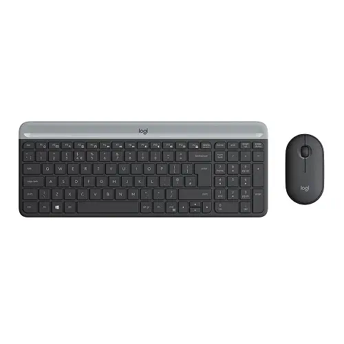 Logitech MK470 Q TR USB Siyah Kablosuz Klavye Mouse Set - 920-009435