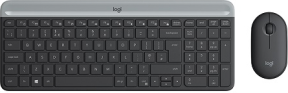 Logitech MK470 Q TR USB Siyah Kablosuz Klavye Mouse Set - 920-009435