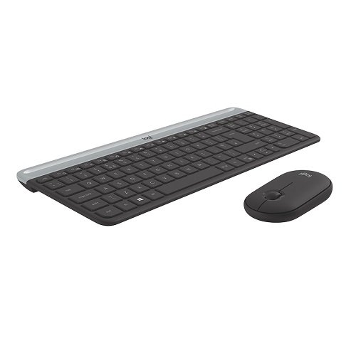 Logitech MK470 Q TR USB Siyah Kablosuz Klavye Mouse Set - 920-009435