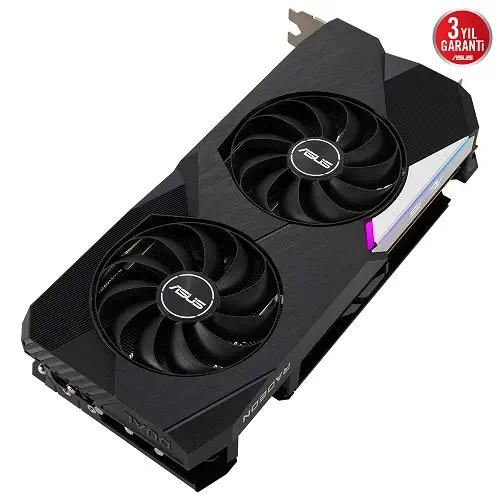 Asus Dual Radeon RX 6700 XT DUAL-RX6700XT-12G 12GB GDDR6 192Bit DX12 Gaming (Oyuncu) Ekran Kartı