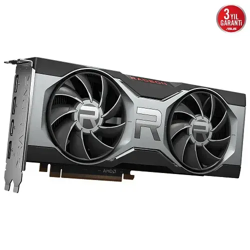 Asus Radeon RX 6700 XT RX6700XT-12G 12GB GDDR6 192Bit DX12 Gaming (Oyuncu) Ekran Kartı