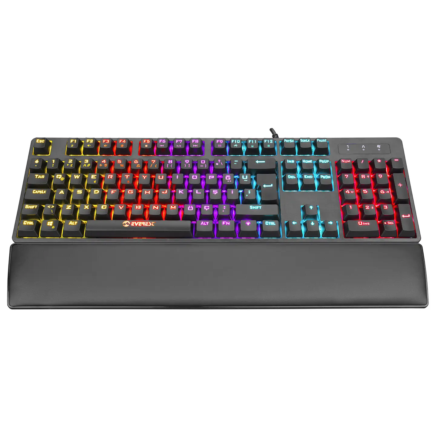 Everest KB-GX8 REDCORE Red Switch RGB TR Q Mekanik Kablolu Gaming (Oyuncu) Klavye
