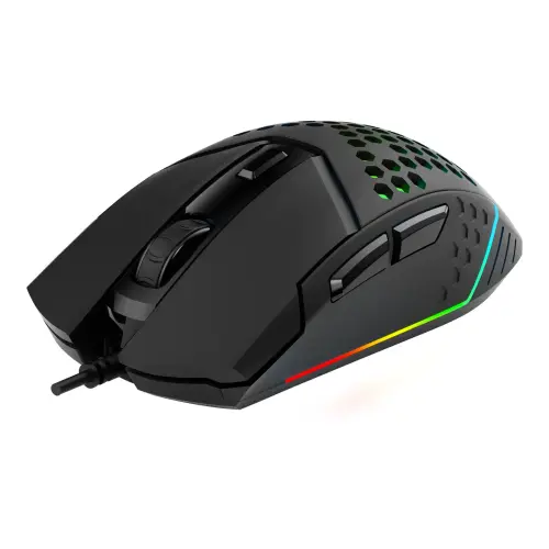 Everest SM-GX19 ANGARD 7200DPI RGB 6 Tuş Optik USB Kablolu Gaming (Oyuncu) Mouse