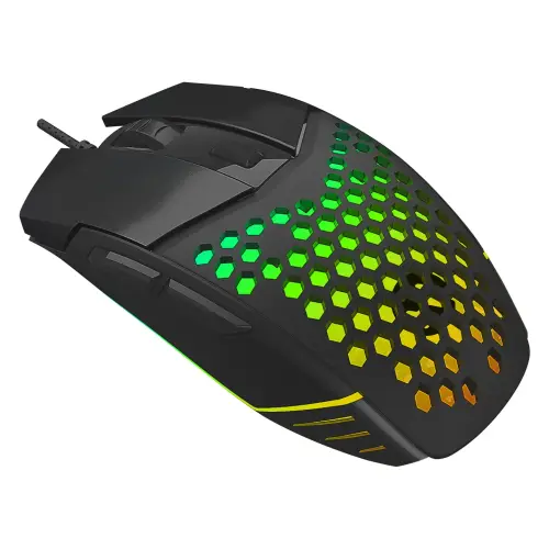 Everest SM-GX19 ANGARD 7200DPI RGB 6 Tuş Optik USB Kablolu Gaming (Oyuncu) Mouse