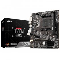 MSI B550M-A PRO AMD B550 Soket AM4 DDR4 4600(OC)MHz mATX Gaming (Oyuncu) Anakart