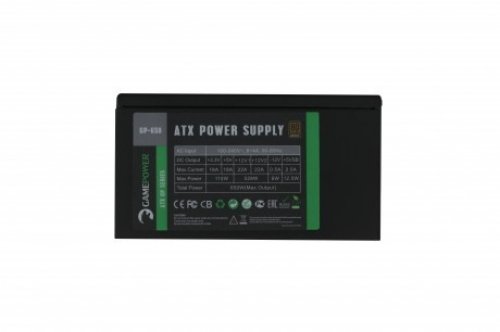 GamePower GP-650 APFC 14cm 80+ Bronze 650W Power Supply